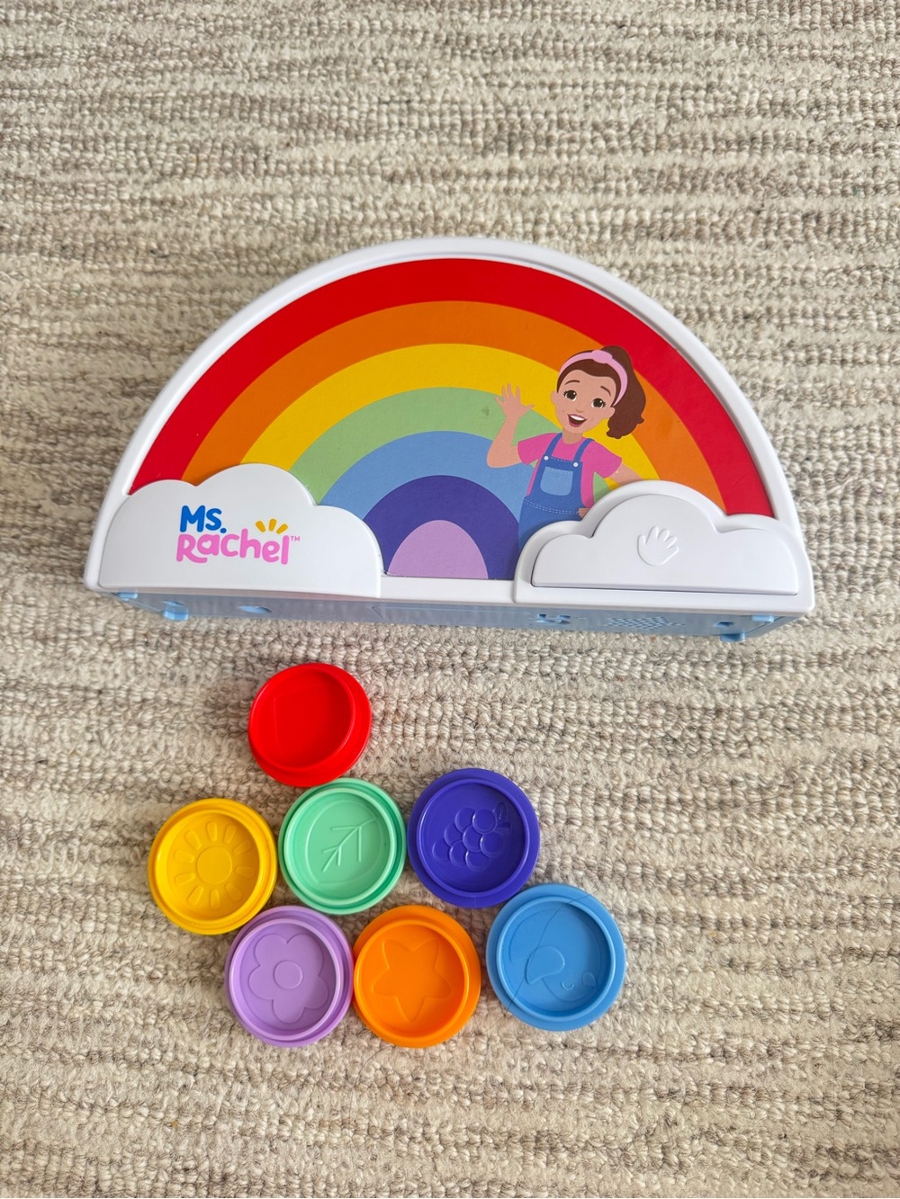 Ms. Rachel Rainbow Color Sorting Toy